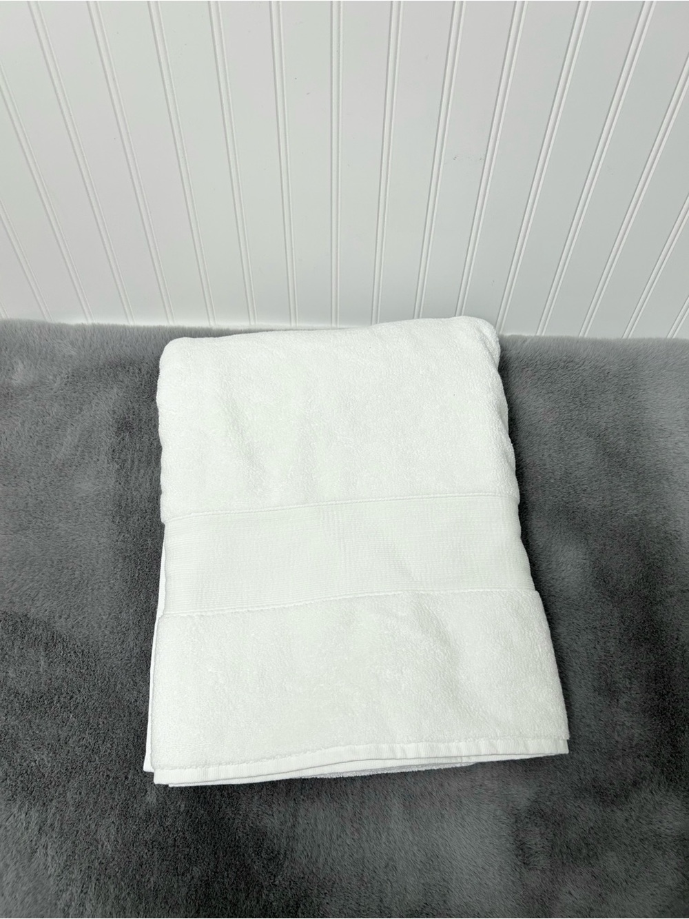 Pottery Barn classic organic bath sheet